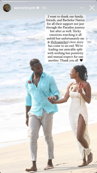 'BiP' couples Aaron and Eliza, John Henry and Kat split up 'BiP' couples Aaron and Eliza, John Henry and Kat split up