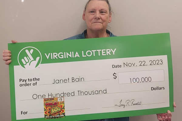 Virginia woman stops at store for a soda, wins $100,000 lottery prize Virginia woman stops at store for a soda, wins $100,000 lottery prize