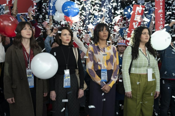 Cast calls 'Girls on the Bus' dramedy a unifying break from real news Cast calls 'Girls on the Bus' dramedy a unifying break from real news