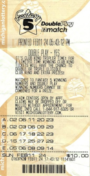 Michigan man wins $110,000 lottery prize for the second time in 6 months Michigan man wins $110,000 lottery prize for the second time in 6 months