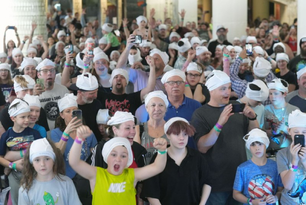 Missouri museum takes world record for wearing underwear as hats Missouri museum takes world record for wearing underwear as hats