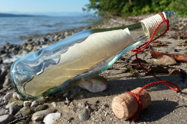 Messages in a bottle wash up on Cayman Islands beach Messages in a bottle wash up on Cayman Islands beach