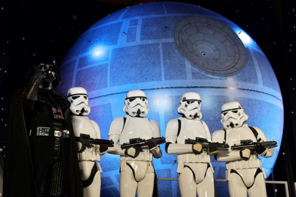Reported armed man at Scottish train station was 'Star Wars' Stormtrooper Reported armed man at Scottish train station was 'Star Wars' Stormtrooper