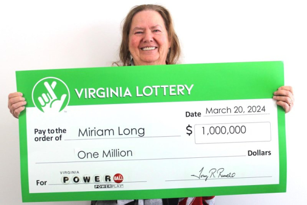Virginia woman pushes wrong button, wins $1 million lottery prize Virginia woman pushes wrong button, wins $1 million lottery prize