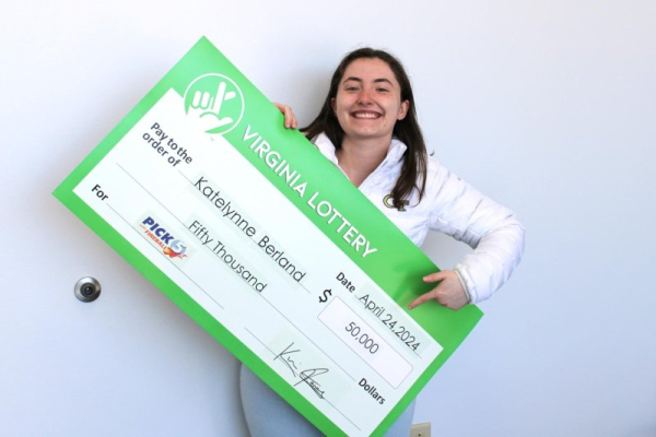 First-time lottery player wins a $50,000 prize First-time lottery player wins a $50,000 prize