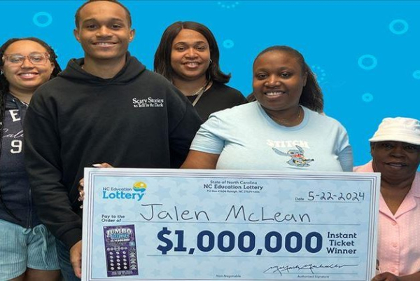 Sister picked out N.C. teenager's $1M winning lottery ticket Sister picked out N.C. teenager's $1M winning lottery ticket