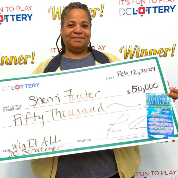 D.C. woman wins two big lottery prizes four months apart D.C. woman wins two big lottery prizes four months apart