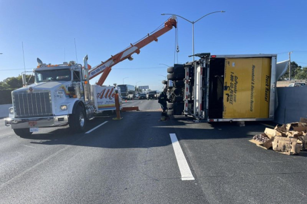 Truck spills 8 tons of avocados onto California highway Truck spills 8 tons of avocados onto California highway