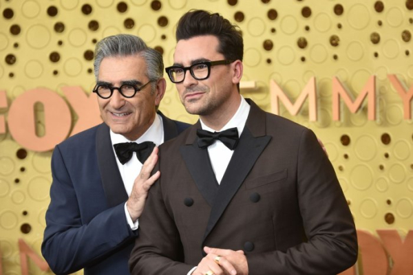 Eugene, Dan Levy open Emmys; 'The Bear,' Billy Crudup are early winners Eugene, Dan Levy open Emmys; 'The Bear,' Billy Crudup are early winners
