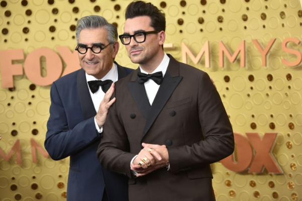 Eugene, Dan Levy open Emmys; 'The Bear,' Billy Crudup are early winners Eugene, Dan Levy open Emmys; 'The Bear,' Billy Crudup are early winners