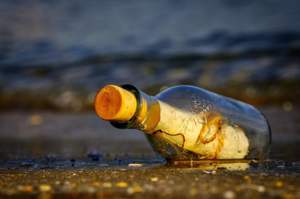 Visitor to Georgia island finds third-grader's message in a bottle Visitor to Georgia island finds third-grader's message in a bottle