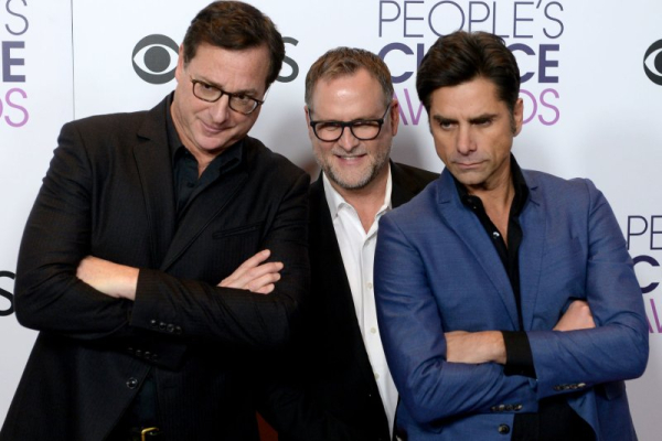John Stamos supports former 'Full House' co-star Dave Coulier in cancer battle John Stamos supports former 'Full House' co-star Dave Coulier in cancer battle