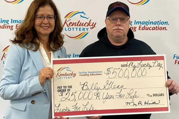 Kentucky man's lottery numbers hit big after 9 years Kentucky man's lottery numbers hit big after 9 years