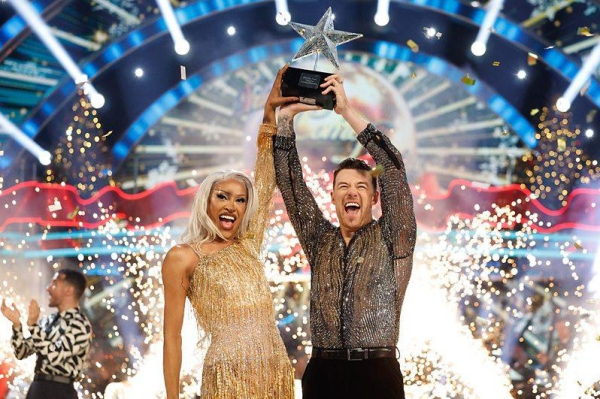 Drag artist Tayce, pro partner Kai Widdrington win 'Strictly Christmas' competition Drag artist Tayce, pro partner Kai Widdrington win 'Strictly Christmas' competition