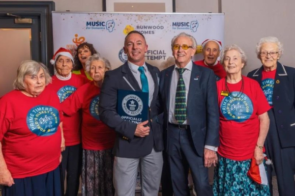 British choir with average age of 94 named world's oldest British choir with average age of 94 named world's oldest