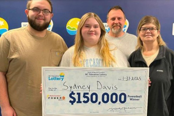 First-time Powerball player wins $150,000 in N.C. First-time Powerball player wins $150,000 in N.C.