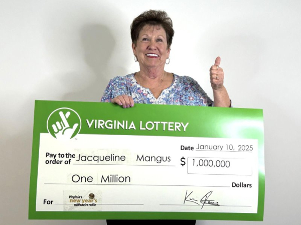 Lottery ticket hidden in Bible earns Virginia woman $1 million Lottery ticket hidden in Bible earns Virginia woman $1 million