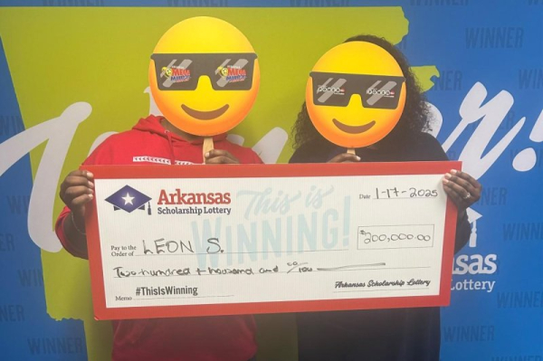 Wife's 'good feeling' leads Arkansas man to $200,000 lottery prize Wife's 'good feeling' leads Arkansas man to $200,000 lottery prize