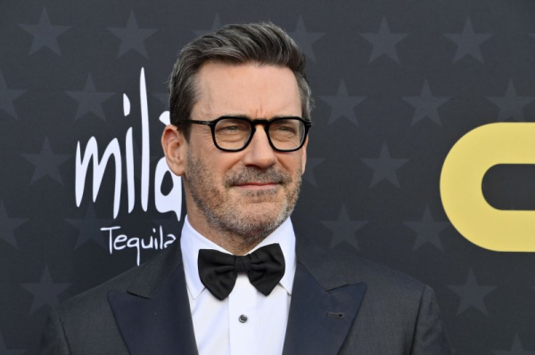Jon Hamm honored as Hasty Pudding Man of the Year