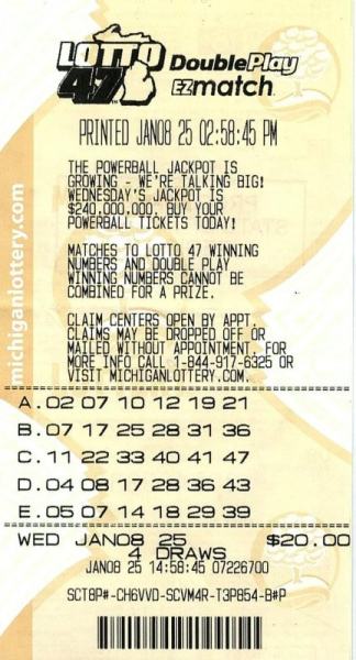 Man wins $1.3M after using same lottery numbers for four years