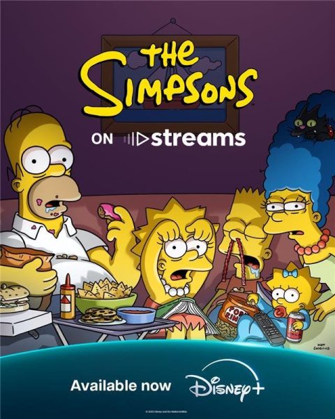 Disney+ launches 'Simpsons' 24/7 stream Disney+ launches 'Simpsons' 24/7 stream