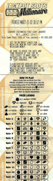 Lucky numbers 6-6-6 lead Michigan man to $2.39M lottery jackpot