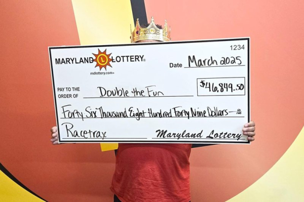Maryland man wins his second big lottery prize in 3 years