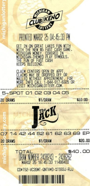 Night at bar earns Michigan man record-breaking lottery jackpot Night at bar earns Michigan man record-breaking lottery jackpot