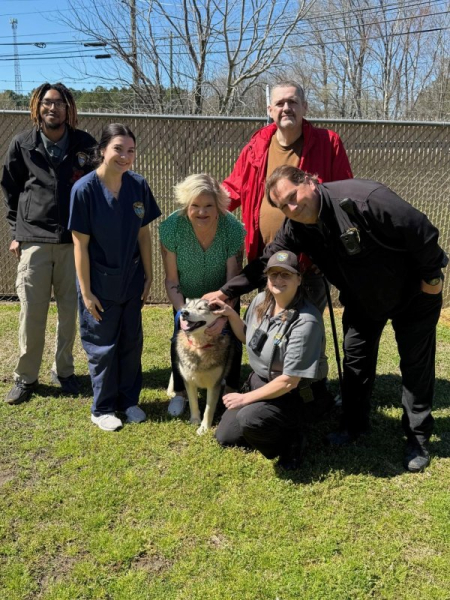 North Carolina family reunited with missing dog after 3 years