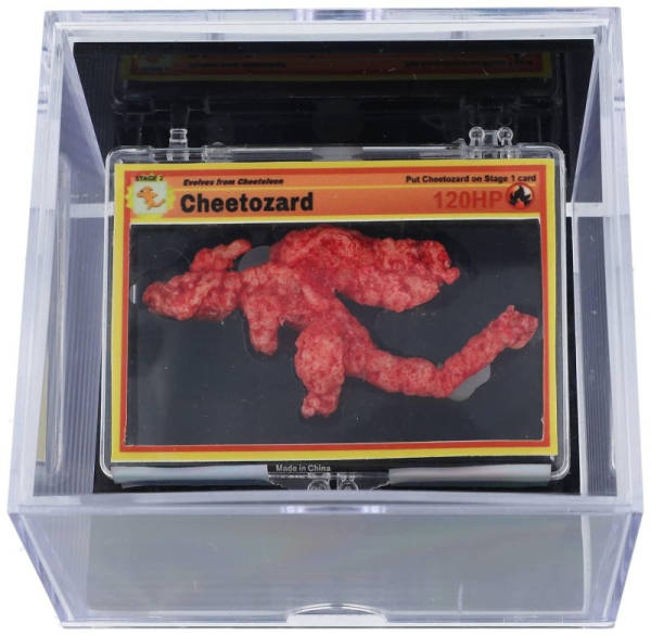 Pokémon-shaped Flamin' Hot Cheeto sells for $87,840 Pokémon-shaped Flamin' Hot Cheeto sells for $87,840