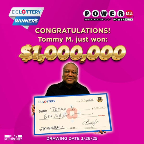 D.C. man's $1M lottery win was predicted by a dream
