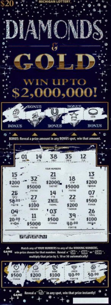 Michigan couple win $2M lottery prize on their anniversary