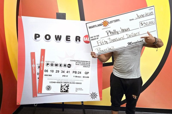 Man cleaning out his car finds Powerball ticket worth $50,000