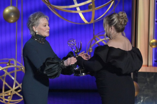 'Hacks,' 'Severance,' Seth Rogen winning big at the Emmy Awards