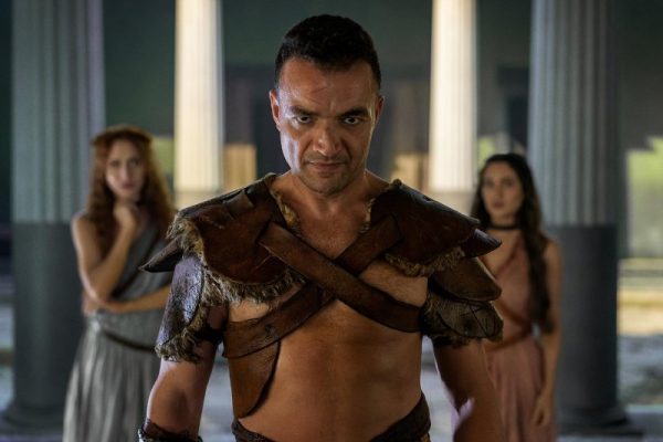 Ashur runs struggling gladiator house in 'Spartacus' trailer