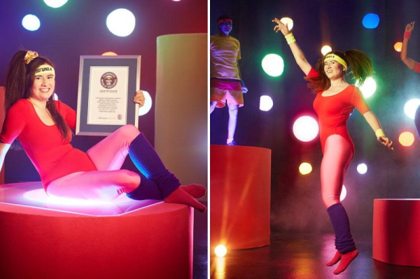 Serial record-breaker prepares to take on her own 'Just Dance' title