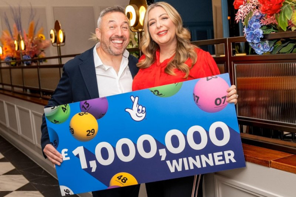 British couple score their second lottery jackpot over $1M