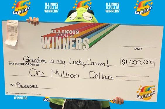 Powerball player credits 'good luck' grandma with $1M win