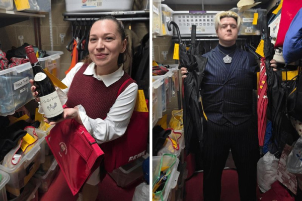 Bus company's most unusual lost and found items include a dino suit