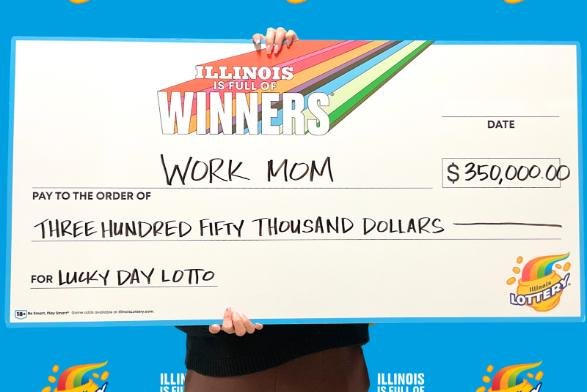 Christmas Day lottery drawing delivers Illinois woman a $350,000 gift