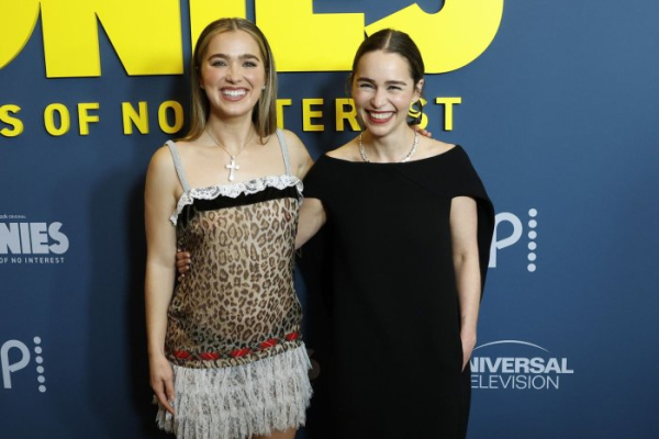 Emilia Clarke: Dothraki good training for Russian lines in 'Ponies'