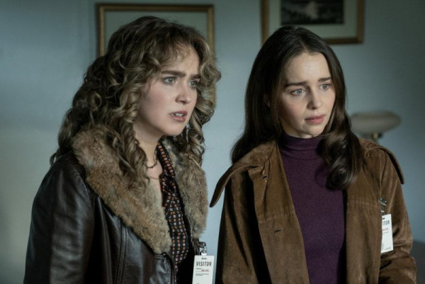 Emilia Clarke: Dothraki good training for Russian lines in 'Ponies'