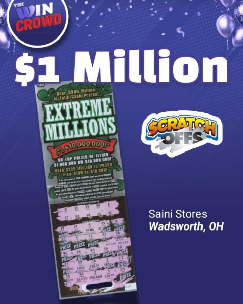 Lottery ticket picked by store clerk wins $40,000 a year for 25 years