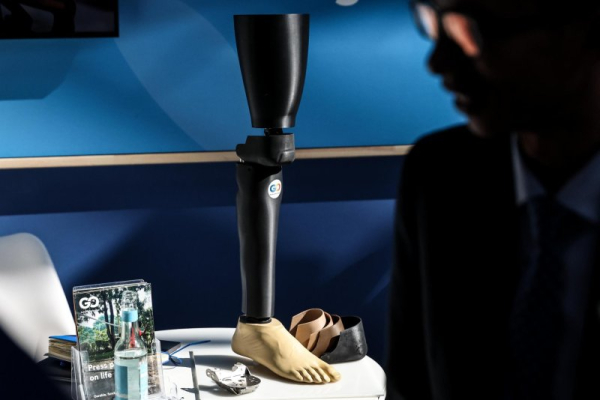 Swimmer's lost prosthetic leg washes up 10 months later, 14 miles away