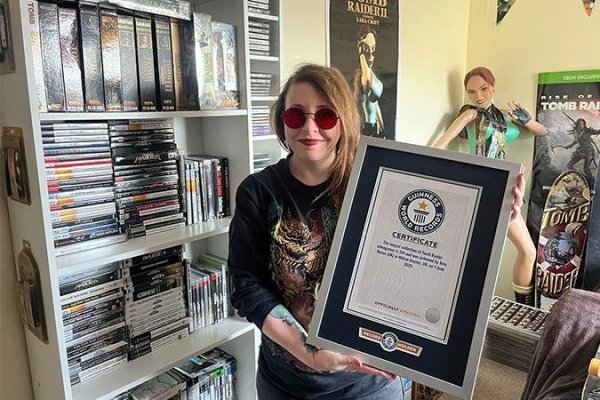 British woman amasses largest collection of 'Tomb Raider' games British woman amasses largest collection of 'Tomb Raider' games