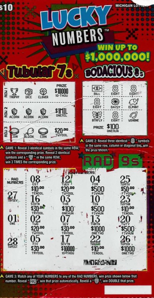 Maryland man wins $1M lottery prize during Michigan visit Maryland man wins $1M lottery prize during Michigan visit