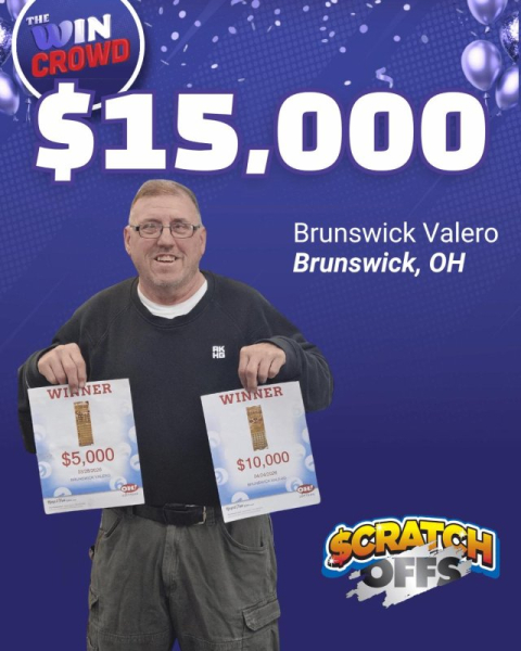 Ohio man wins two lottery prizes in under a month