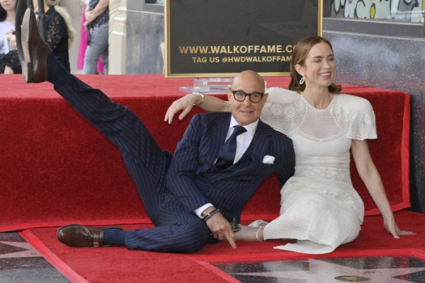Stanley Tucci talks Hollywood Walk of Fame star, No. 1 movie Stanley Tucci talks Hollywood Walk of Fame star, No. 1 movie