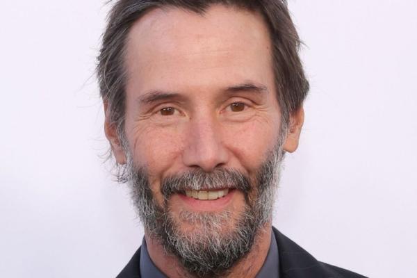 Keanu Reeves, Gard Hollinger sponsor motorcycle racer in 'Hooligans' Keanu Reeves, Gard Hollinger sponsor motorcycle racer in 'Hooligans'