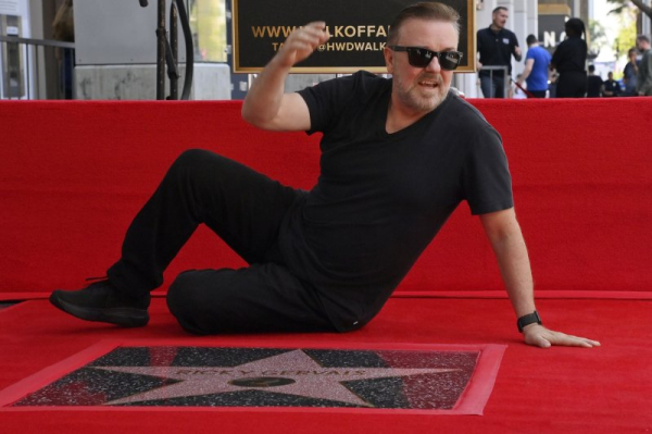 Ricky Gervais, 'Alley Cats' pals celebrate 25 years of 'The Office' Ricky Gervais, 'Alley Cats' pals celebrate 25 years of 'The Office'